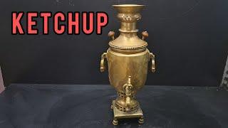 Reconstruction of Maderbezag samovar with ketchup sauce