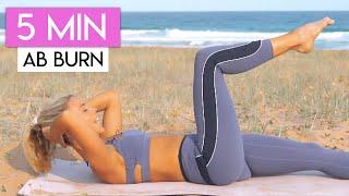 5 Minute LOWER ABS Workout  LOSE LOWER BELLY FAT