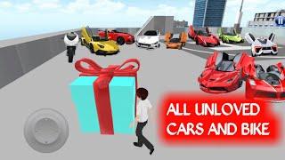 NEW GIFT CARDS ALL UNLOCK CAR //3D DRIVING CLASS GAME//ANDROID BEST GAMEPLAY