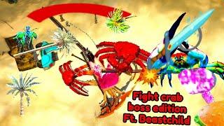 Fight crab Boss edition Ft. Beastchild | Animal Revolt battle simulator