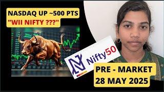 "Gap-Up Opening Ahead? | Nifty & Bank Nifty Pre-Market Report | 28 May 2025" Range & Prediction