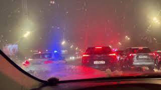 #москва #пробка #кутузовский #мигалки