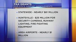 Alabama airports to get nearly $61 million on FAA grants