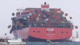 Biggest Ship Collisions and Mistakes - Best of 2024!