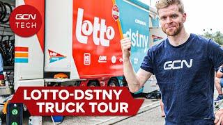 Lotto-Dstny Pro Cycling Team Truck Tour | Tour De France 2024