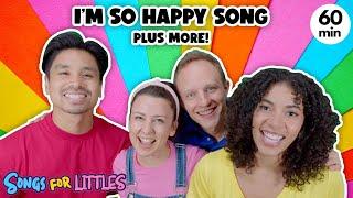 Happy Song | I’m So Happy + More Nursery Rhymes & Kids Songs | Ms Rachel | Kids Dance Songs