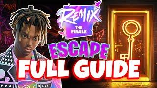 HARDEDE THE FINALE ESCAPE ROOM FORTNITE (Hardede The Finale Escape Room Fortnite FULL GUIDE)