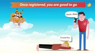 Safe I Ride - IL&FS - Mobile App Explainer | artyug.com - +91-9510580479
