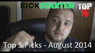 #1 Top 5 Kickstarter Projects - August 2014