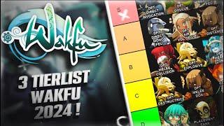 BIG TIERLIST WAKFU 2024 (meilleur perso pour débuter / meilleur tapeur t1 / meilleur burst)