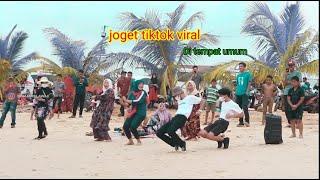 Joget tiktok viral aca aca nehi nehi tempat umum,ngakak