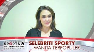 Pemenang Kategori Selebriti Sporty Wanita Terpopuler | INDONESIAN SPORTS ENTERTAINMENT AWARDS 2024