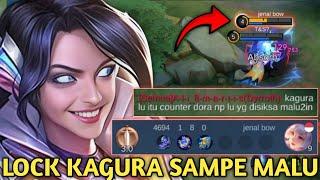 EUDORA MELAWAN COUNTERNYA! LOCK KAGURA SAMPE MALU BANGET! BUILD EUDORA TERSAKIT 2024! MOBILE LEGENDS