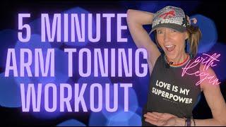 5 Minute Arm Toning Workout!