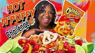 HOT N' PUFFY NACHOS CHALLENGE!!! @hashtagthecannons  LET'S TALK ABOUT IT!! | EAT WITH ME | 먹방