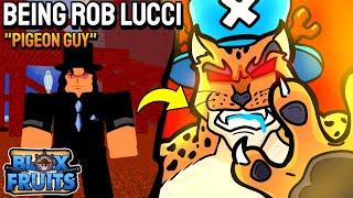 I Became Rob Lucci with Leopard in Blox Fruits (Roblox)