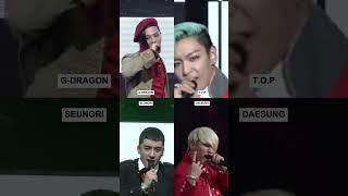 Who Had The Best Live Performance? G-Dragon, T.O.P, Seungri, Daesung (BIGBANG) #shorts #trending #yt