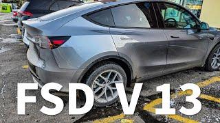 Tesla FSD 13 Makes A Really Bad Call | Almost Caused An Accident