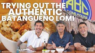 Roadtrip with Goma At Home: Trying out Authentic Batangueño Lomi in Lipa