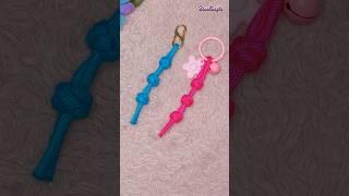 Diamond knot keychain #shorts #viralvideo #diy #keychain #paracord #tutorial #craft #howto #design