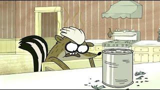 Rigby Turning Into a Skunk [HD] - Skunked (Regular Show)