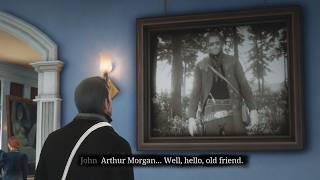 John's reaction to seeing a photo of Arthur is really sad