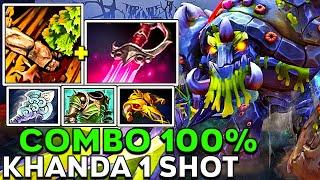 New Midlane Tiny Khanda 1 Shot Combo 100% Late Game Win Top Pro Ranked - Dota 2