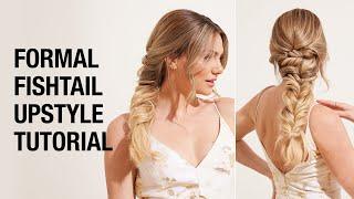 How to Fishtail Braid | Soft Bridal Hair Styling and Formal Upstyling Tutorial | Kenra Professional