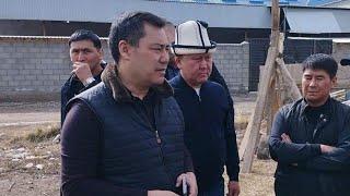 Президент Садыр Жапаров "Ак-Ордо" конушуна барды