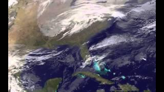 Satellite Witnesses Developing U.S. Nor'easter