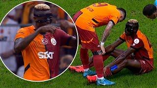 The injury of Victor Osimhen with Galatasaray after his brace