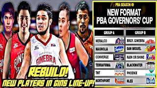 ANG LAKI NG PAGBABAGO! MGA PinagBAGO sa GINEBRA LineUp! | PBA Kaabangan Dahil sa NEW GAME FORMAT.