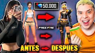 ¡SOPRENDO A MI AMIGA IARA RECARGANDOLE MUCHOS DIAMANTES Y SE VUELVE MILLONARIA ** FREE FIRE