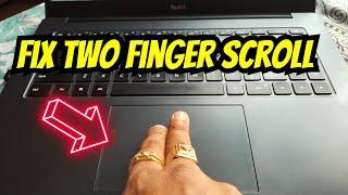 Fix Two-Finger Scroll Not Working on Windows 11/10 | Step-by-Step Guide (2024)