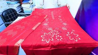Bin Saeed lawn collection Embroidery design Aplic work design|Broshia dupatta#hqfabrics #binsaeed