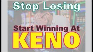 Keno Tips and Tricks - Stop Losing and Win More Often By Simply Knowing How To Play Smarter