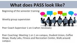 PASS: A Peer Coaching Program for College Students with Mental Health Conditions