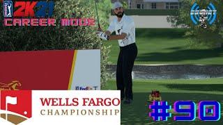 Wells Fargo Championship (Final Round) | PGA Tour 2k21 | Bogey Baker MyCareer Mode | Episode 90