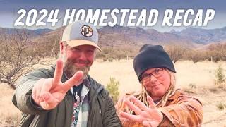 Our OFF-GRID HOMESTEAD Journey: 2024 Year in Review