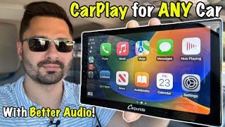 Better Audio Quality Wireless CarPlay  - CARPURIDE W901 Pro