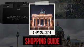 SHOPS die DU KENNEN SOLLTEST | Shopping Guide  BERLIN (PART 1)