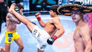 "El Púas" Perez vs. "Sebas" Santana I PELEA MMA COMPLETA  I COMBATE GLOBAL