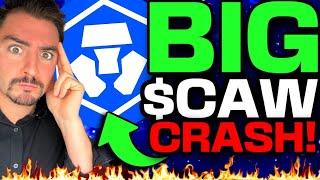 THE BIG $CAW CRASH! (Cronos 100x Memes) CRO Coin STRATEGY!