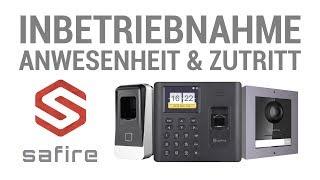 Hinzufügen von Geräten & Benutzern zu Safire Control Center AC | German Tutorial