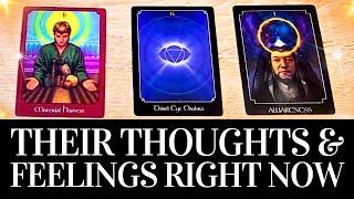  THEIR  EXACT THOUGHTS & FEELINGS About YOU Right NOW!  PICK A CARD Timeless Love Tarot Reading