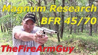 Magnum Research BFR 45/70 Revolver - TheFireArmGuy