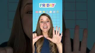 Learn Days of the Week with Ms Jessica | Preschool Learning Song