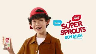 Yeo's Supersprouts™ Soy Milk (6-secs)