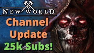 New World Sethphir 25k Subscriber Milestone! What To Expect!