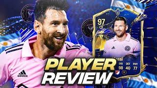 97 TOTY MESSI PLAYER REVIEW | FC 24 Ultimate Team